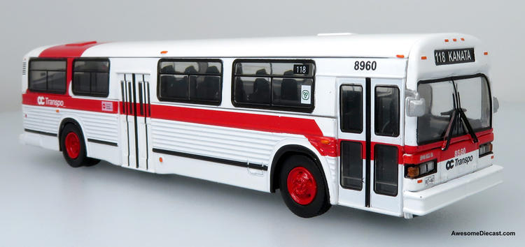 Chargez l&#39;image dans la visionneuse de la galerie, Iconic Replicas 1:87 1989 MCI Classic Transit OC Transpo Ottawa
