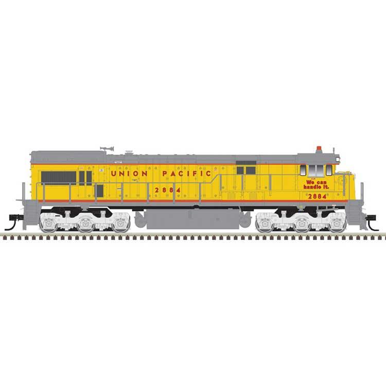 Chargez l&#39;image dans la visionneuse de la galerie, Atlas Master Gold HO GE U30C Low Nose - w/DCC &amp; Sound - Union Pacific : #2884
