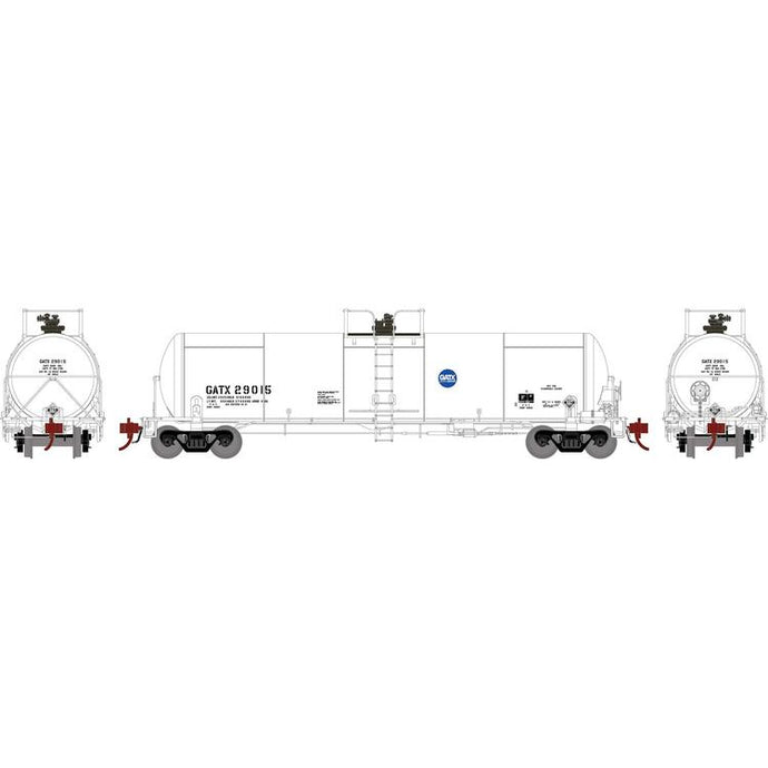 Athearn Genesis HO 20K Gal Acid Tank, GATX #29011