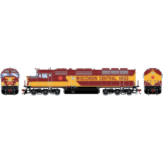 Athearn Genesis HO EMD F45 WC #6653 with DCC & Sound