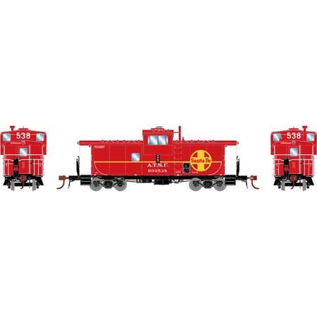 Athearn Genesis HO CE-11 ICC Caboose SF #999538 with Lights & Sound