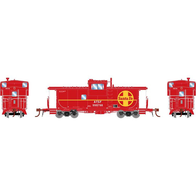 Athearn Genesis HO CE-11 ICC Caboose SF #999798 with Lights & Sound