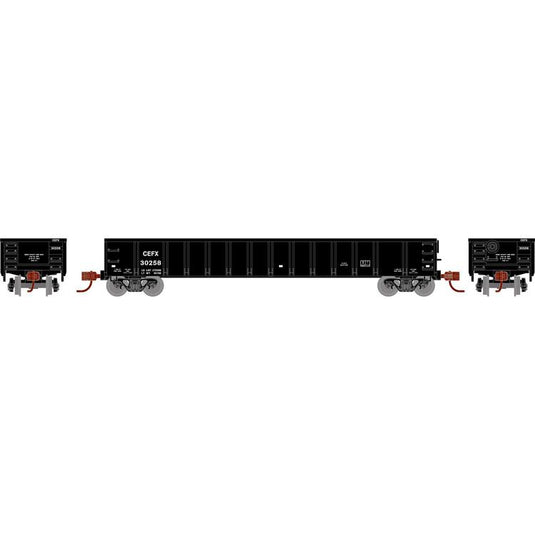 Athearn HO RTR 52' Mill Gondola, CEFX #30258