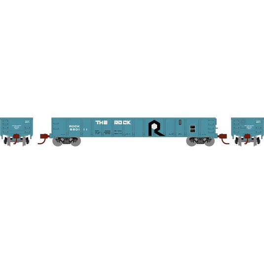 Athearn HO RTR 52' Mill Gondola, RI #680111