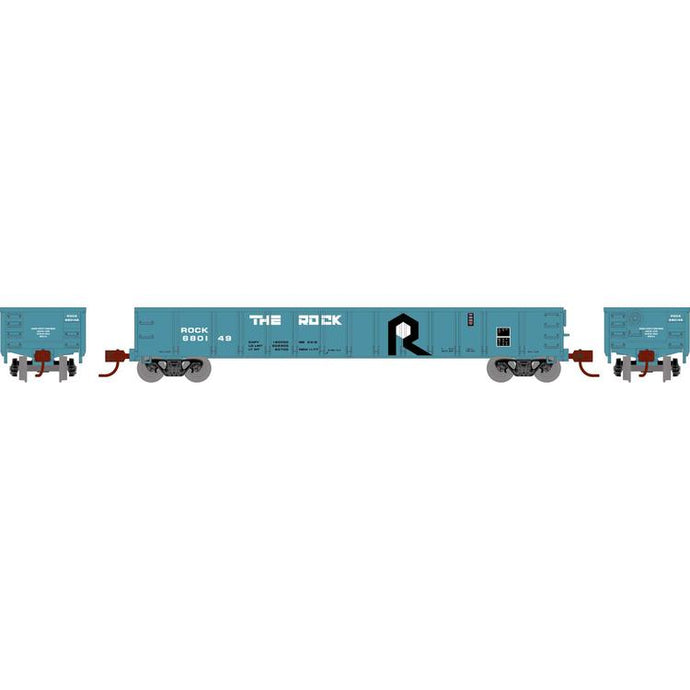 Athearn HO RTR 52' Mill Gondola, RI #680149