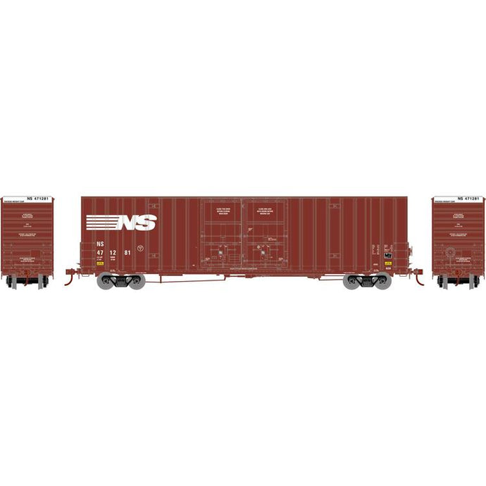 Athearn HO RTR 60' Gunderson Box, Norfolk Southern : #471281