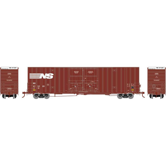 Athearn HO RTR 60' Gunderson Box, Norfolk Southern : #471281