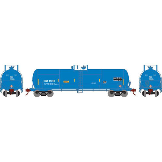 Athearn HO RTR RTC 20,900 Gallon Tank, CELX #11260