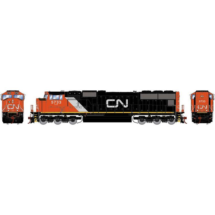 Athearn Genesis HO EMD SD75I DC / DCC Ready CN : #5733