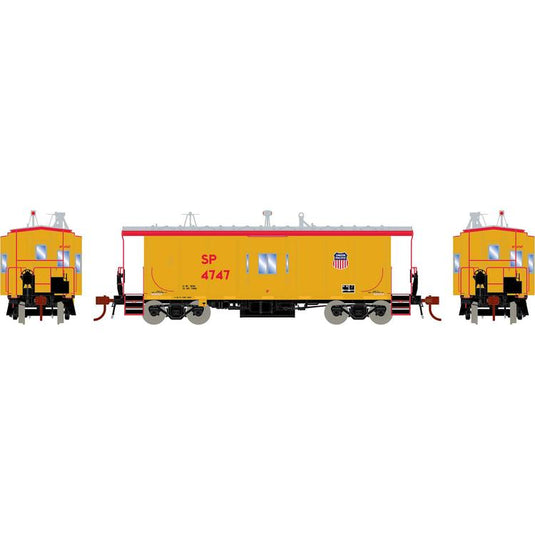 Athearn Genesis HO Bay Window Caboose w/Lights & Sound, SP/UP #4726