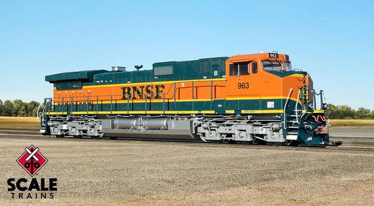 ScaleTrains Rivet Counter HO GE Dash 9-44CW w/DCC & Sound - BNSF : #970