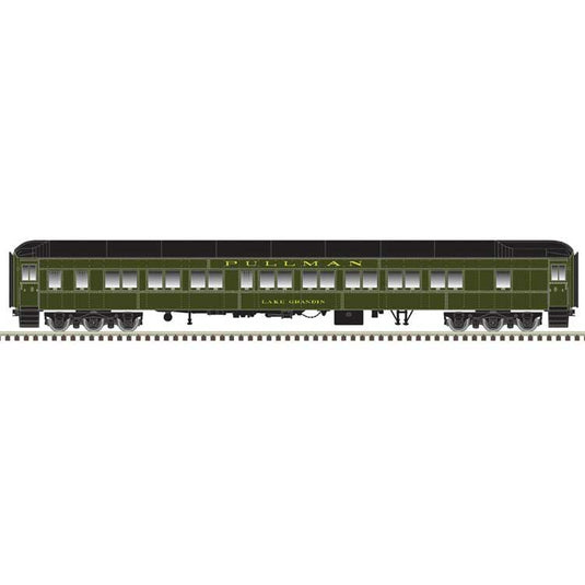 Atlas Master HO Pullman Heavyweight 10-1-2 Sleeper - Pullman : 'Lake Grandin'