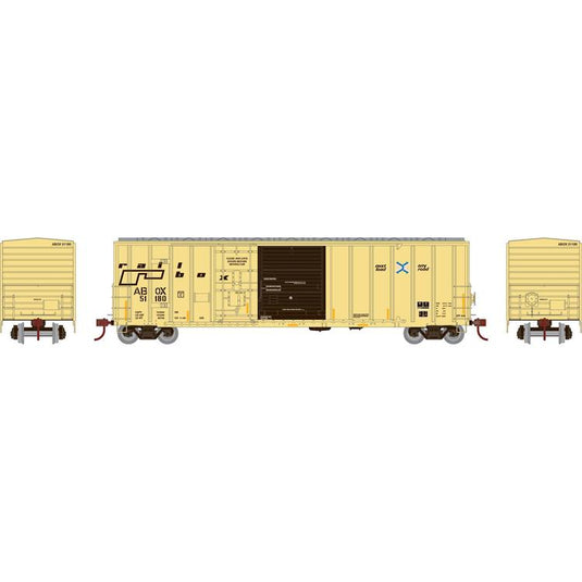 Athearn Ready To Roll HO 50' FMC Combo Door Box, ABOX : #51180