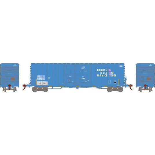 Athearn Genesis HO 50' PC&F 8'&6' Door Boxcar, SP/GWS : #698784