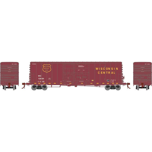 Athearn Genesis HO 50' PC&F 8'&6' Door Boxcar, WC : #12084