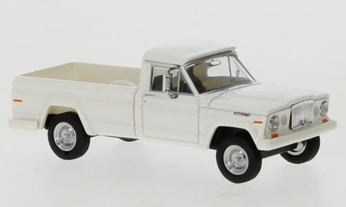 Brekina HO 1964 Jeep Gladiator A Pickup Truck - White