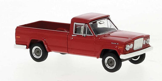 Brekina HO 1964 Jeep Gladiator A Pickup Truck - Red