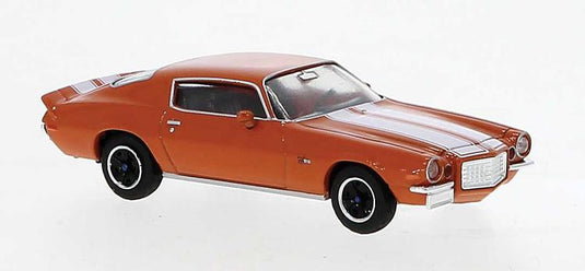 Brekina HO 1966 Chevrolet Camaro Z28 - Orange / White