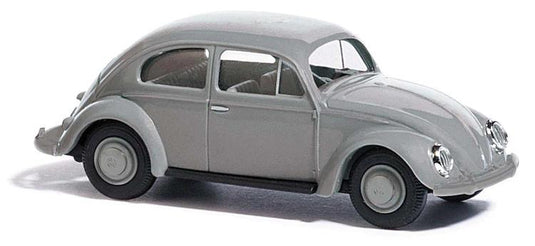 Busch HO 1952 VW Beetle with Pretzel-Split Rear Window - Gray