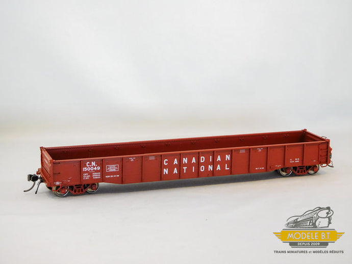 Rapido Trains HO 52' Gondolas: Canadian National 12in. Scheme - CN #149987