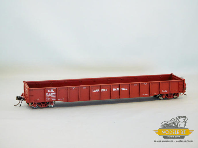 Rapido Trains HO 52' Gondolas: Canadian National Delivery Scheme - CN #143138