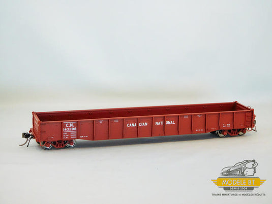 Rapido Trains HO 52' Gondolas: Canadian National Delivery Scheme - CN #143298