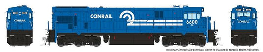 Rapido Trains HO GE C30-7 - Conrail #6600 with DCC & Sound