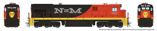 Rapido Trains HO GE C30-7 - NdeM #6732 with DCC & Sound