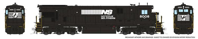 Rapido Trains HO GE C30-7 - NS #8032 with DCC & Sound