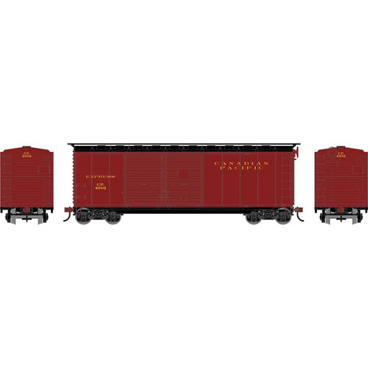 Athearn Ready To Roll HO 40' Express Boxcar, CPR : #4902