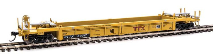 Walthers Mainline HO - Thrall Rebuilt 40' Well Car - TTX DTTX #53317