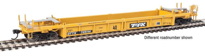 Walthers Mainline HO - Thrall Rebuilt 40' Well Car - Trailer-Train DTTX #745720