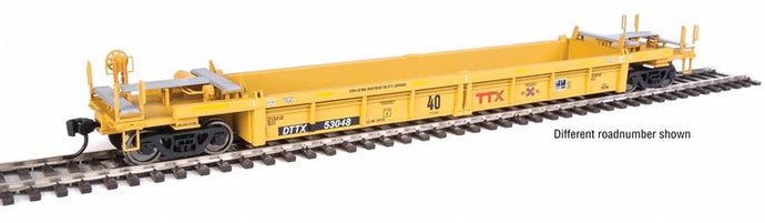 Walthers Mainline HO - Thrall Rebuilt 40' Well Car - TTX DTTX #53125