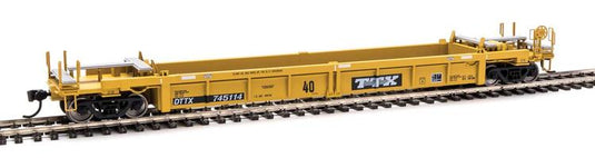 Walthers Mainline HO - Thrall Rebuilt 40' Well Car - Trailer-Train DTTX #745114