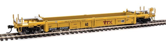 Walthers Mainline HO - Thrall Rebuilt 40' Well Car - TTX DTTX #53200