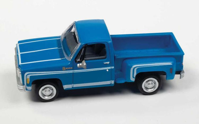 Classic Metal Works HO 1976 Chevy Stepside Pickup - Hawaiian Blue