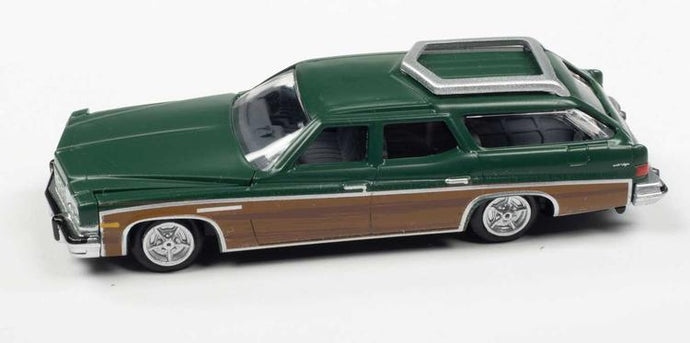 Classic Metal Works HO 1975 Buick Estate Wagon - Dark Green, Wood panel