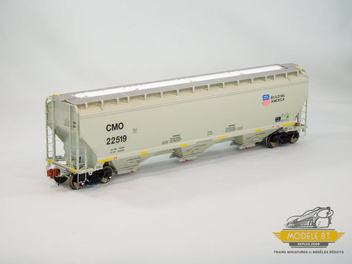 ScaleTrains Rivet Counter HO Gunderson 5188 Covered Hopper UP / CMO #22519