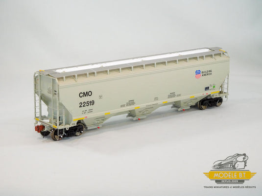 ScaleTrains Rivet Counter HO Gunderson 5188 Covered Hopper UP / CMO #22797