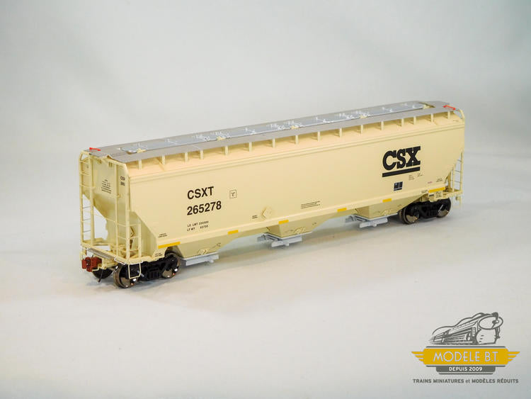 Chargez l&#39;image dans la visionneuse de la galerie, ScaleTrains Rivet Counter HO Gunderson 5188 Covered Hopper CSX #265208
