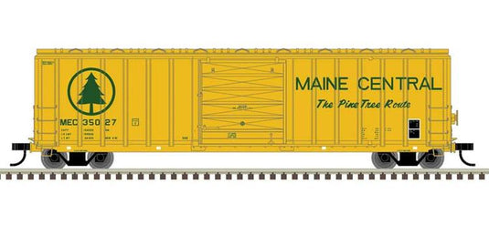 Atlas Master Line Berwick 50' Boxcar - Maine Central MEC #35027 (Harvest Gold, green)