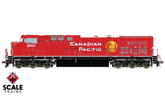 ScaleTrains Rivet Counter HO GE AC4400CW w/DCC & Sound - Canadian Pacific : #9604