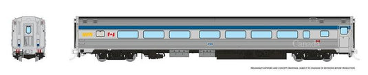 Rapido Trains HO Budd Coach w/HEP VIA Rail #8104 Canada Scheme