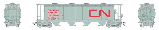 Rapido Trains HO NSC 3800cuft Covered Hopper: CN #369572 - Delivery Scheme