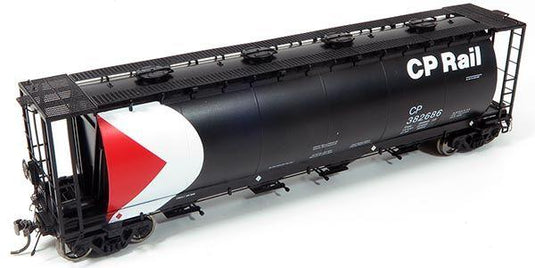 Rapido Trains HO NSC 3800cuft Covered Hopper: CP Rail #382086 - Small Multimark Scheme