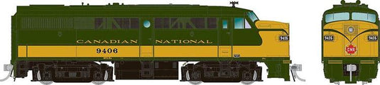 Rapido Trains HO Alco FA-1 w/DCC & Sound - Canadian National (Green & Yellow Scheme) : #9400