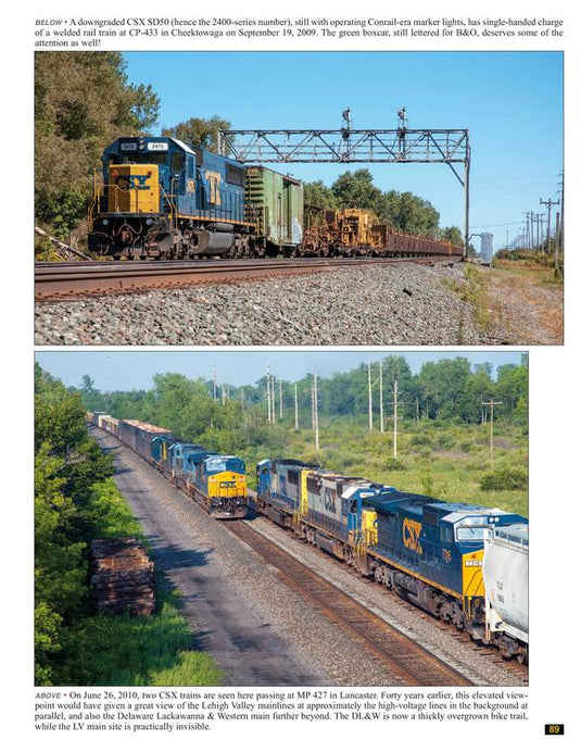 Morning Sun Books - Trackside around Western New York 1995-2017 with Michael Zollitsch - Hardcover, 128 pages