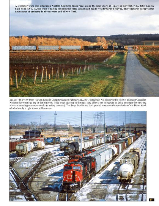 Morning Sun Books - Trackside around Western New York 1995-2017 with Michael Zollitsch - Hardcover, 128 pages