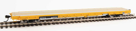 Walthers Mainline HO 60' Pullman-Standard Flatcar - TTX OTTX #90014 (Farm machinery service)