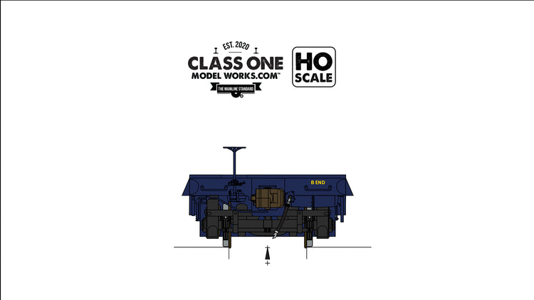 Chargez l&#39;image dans la visionneuse de la galerie, Class One Model Works GSC Heavy Duty Flatcar - Baltimore &amp; Ohio / CSX - B&amp;O/CSX #9936
